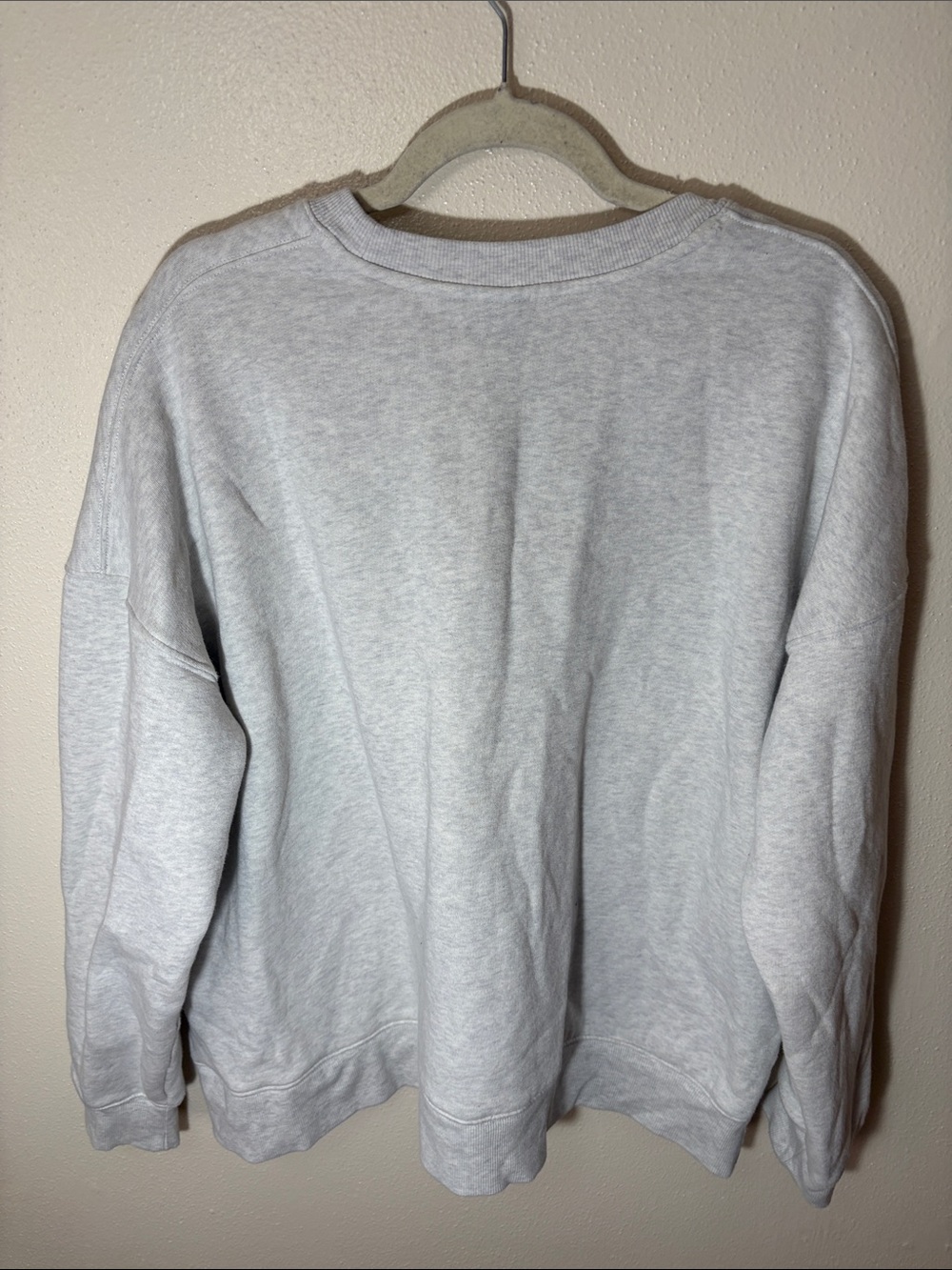 wild fable Light Gray Women's Crewneck Sweatshirt - Picture 3 of 3